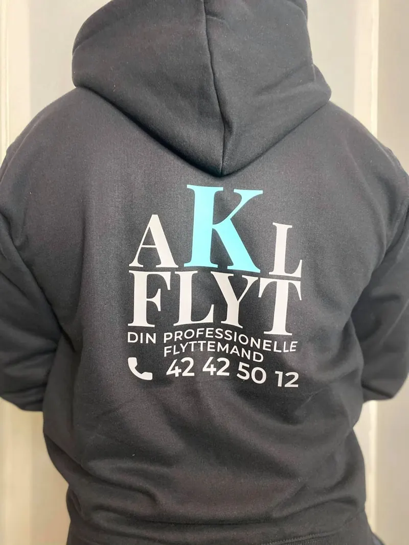 AKL Flyt hættetrøje med logo